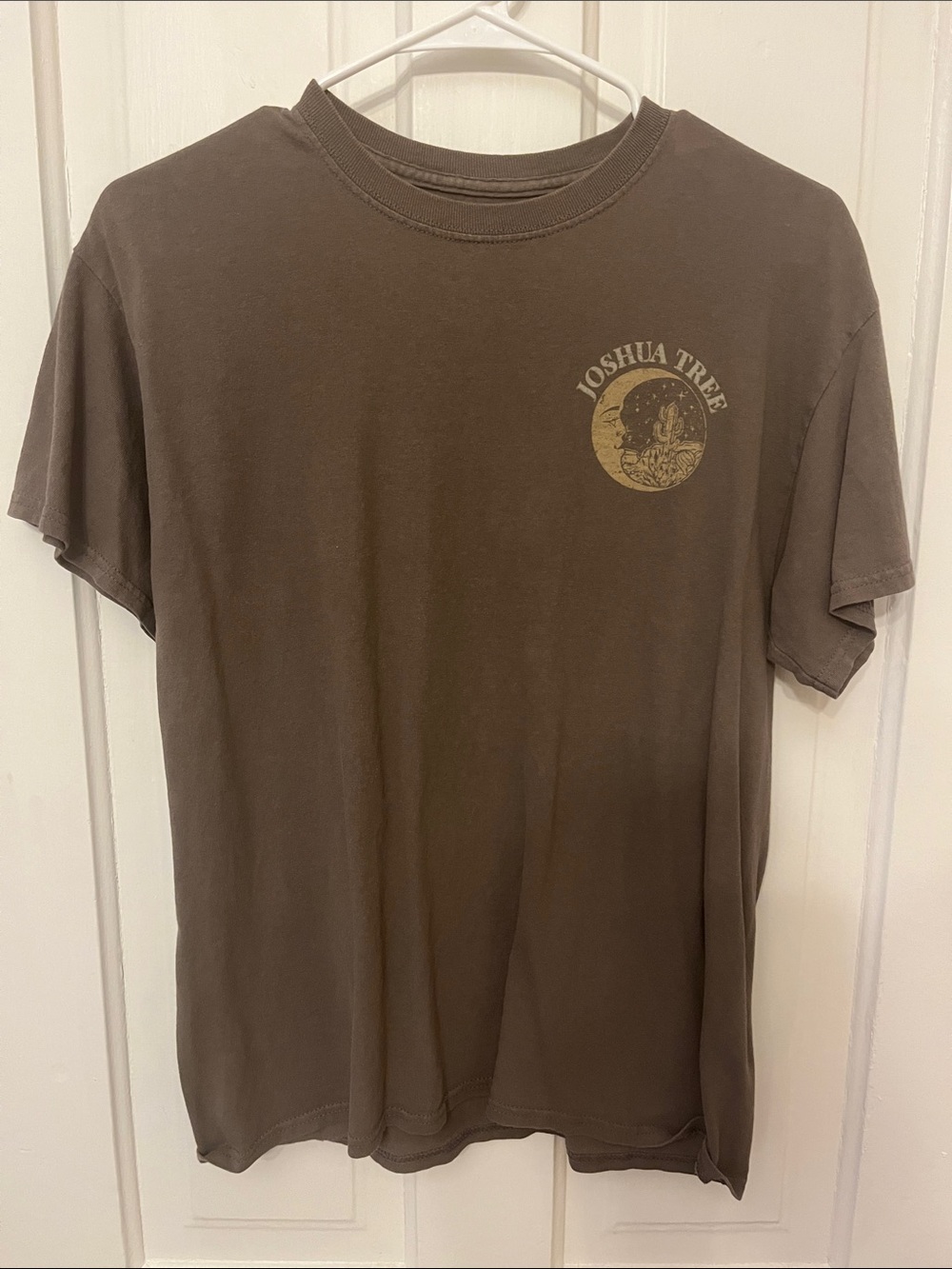 Joshua Tree Graphic Crewneck Tee - Brown